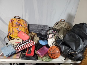 Large Assortment of Purses, Bags, and More