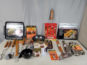 Large Assortment of New BBQ Grilling Items