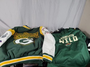 Green Bay Packers, MN Vikings, and MN Wild Items