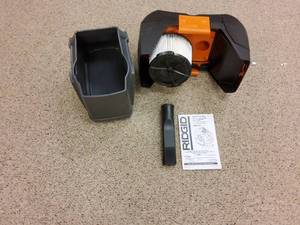 Ridgid 3 gal. 18v wetdry vac.