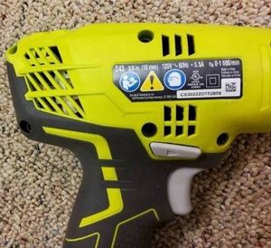 Ryobi 38 keyless chuck corded drill