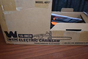Wen 16-inch electric chainsaw