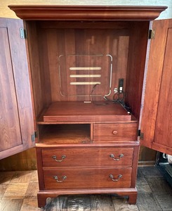 lot 85 image: Robert Timberlake Designer Armoire Cabinet