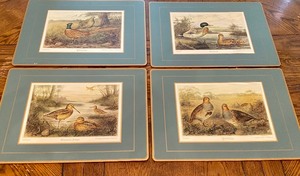 lot 52 image: Set of Four Vintage Pimpernel Placemats