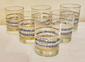 lot 106 image: 6 Music Themed Tumblers