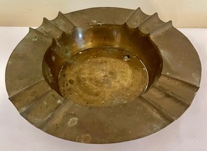 lot 117 image: Vintage Brass Candle Holders & More