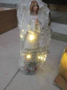 lighted angel open box ...