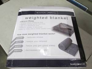 boston linen company weighted blank...