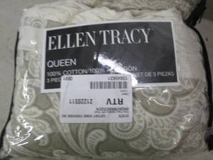 ellen tracy 3 piece sheet set queen...