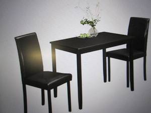 monarch specialties 3-pc dining set...