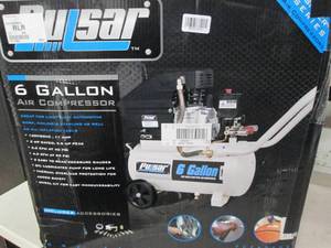 pulsar 6 gallon air compressor unte...
