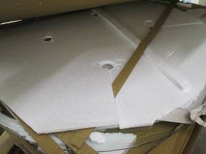 chop dining table glass top 47 inch...