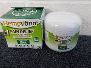 lot 72 image: Hempvana Pain Relief Cream...