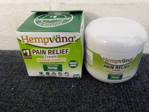 lot 73 image: Hempvana Pain Relief Cream...