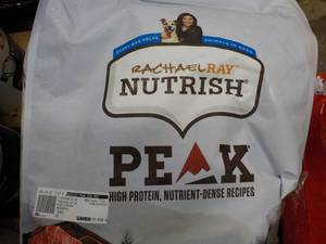 lot 109 image: Rachael Ray Peak Dog Food...