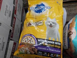lot 112 image: Pedigree 15.9 lb. Bag Dog Food for ...