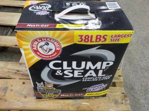 lot 136 image: Arm and Hammer 38 lb. Box Clump and...