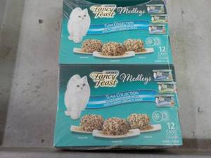 lot 158 image: 24 Cans Purina Fancy Feast Medleys ...