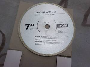 lot 162 image: Tile Cutting Wheel...