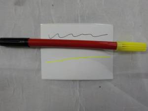lot 186 image: Case of 700 Black Ink Pens with Yel...