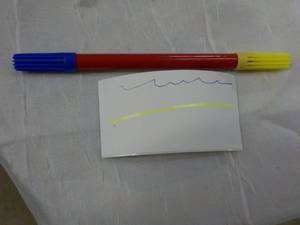 lot 187 image: Case of 700 Blue Ink Pens with Yell...