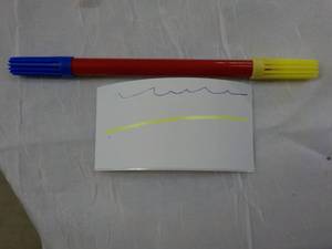 lot 188 image: Case of 700 Blue Ink Pens with Yell...