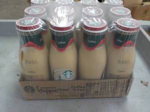 lot 190 image: 12 Pack 13.7 oz Bottles Starbucks F...