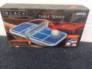 lot 200 image: Black Series Handheld Table Tennis...
