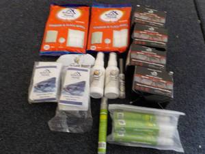 lot 219 image: Eye Glass Products and Hand Sanitiz...