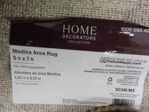 lot 241 image: Home Decorators Collection 5 ft x 7...