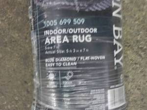 lot 246 image: Hampton Bay 5 ft  x 7 ft Indoor Ou...