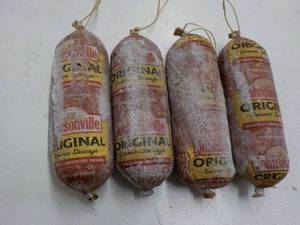 lot 256 image: 4 Tubes Johnsonville Frozen Origina...