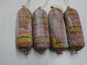 lot 257 image: 4 Tubes Johnsonville Frozen Origina...