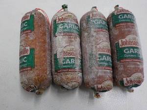 lot 258 image: 4 Tubes Johnsonville Frozen Garlic ...