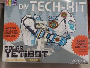 lot 169 image: DIY Tech Kit Solar Yetibot...