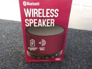 lot 201 image: Bluetooth Wireless Speaker...