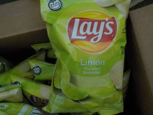 lot 317 image: Case of Lays Limon Chips best date...