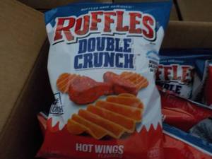 lot 327 image: Case of Ruffles Double Crunch Hot W...