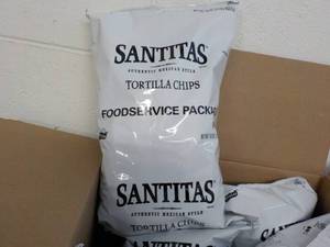 lot 278 image: Case of 8 - 16 oz Santitas Tortilla...