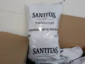 lot 280 image: Case of 8 - 16 oz Santitas Tortilla...