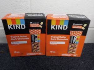 lot 295 image: 2 Boxes 12 Bars each KIND Peanut Bu...