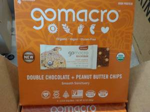lot 304 image: Box of 28 Gomacro Double Chocolate ...