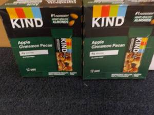lot 310 image: 2 Boxes KIND Apple Cinnamon Pecan P...