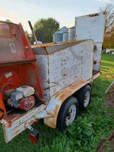 1996 Border Line 12-foot Curbscape Tandem Trailer with Equipment and Tools