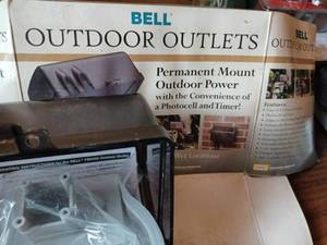 New Bell Outdoor Outlet, Permanent Mount Outdoor Power