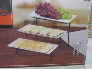 (F-0) 3 Tier Serving Set ...