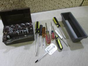 (F-0) Assorted Router Bits and Scre...