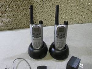(D-2) Pair of Motorola Talk A Bout ...