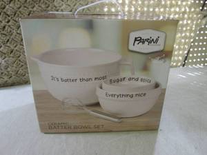 (BS) Parini Ceramic Batter Bowl Set...