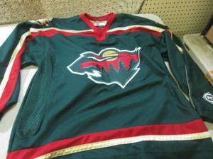 (E-2) Minnesota Wild Jersey Size Ad...